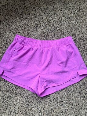 Old Navy Purple-Pink Athletic Shorts